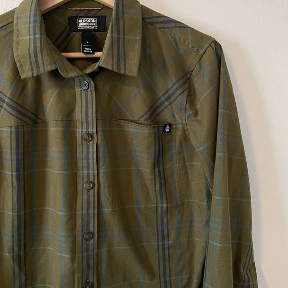 Duluth Trading Alaskan Hardgear Shirt Womens Sz S Normcore Gorpcore - Picture 3 of 6